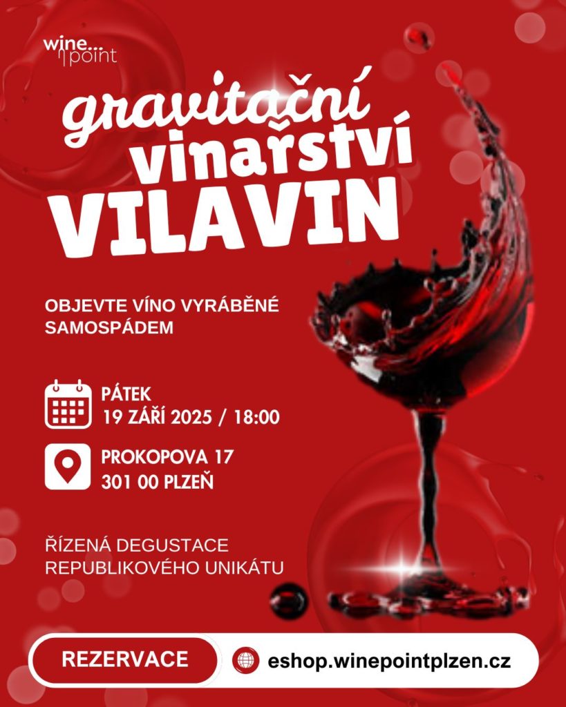 degustace 19.9.2025 Wine Point Plzeň / gravitační vinařství