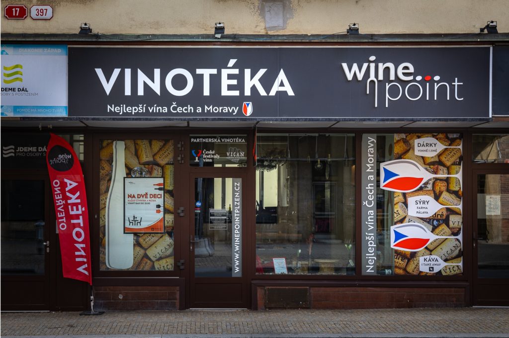 vinoteka wine point plzen prokopova