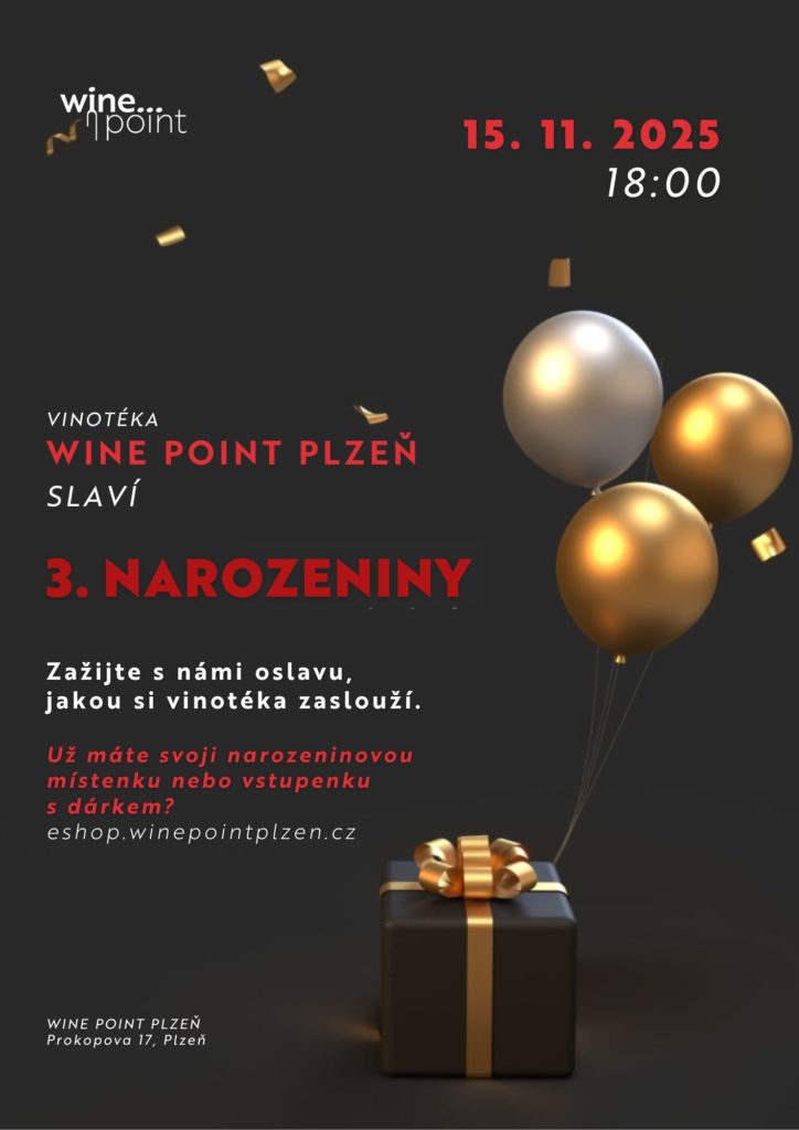vinoteka wine point plzen narozeniny